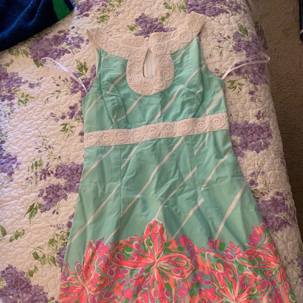 Lully Pulitzer Shift Dress Sz 2